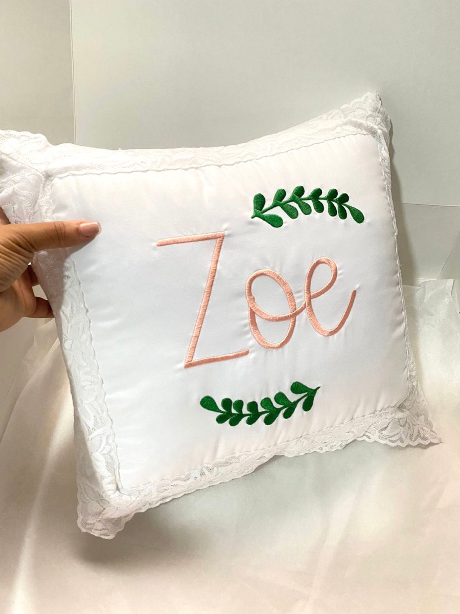 Juego de almohadas personalizadas para regalo bebé - Felt Craft RD