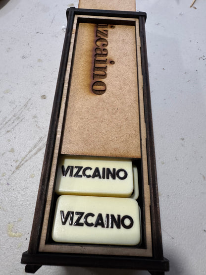 juego de domino personalizado con nombre