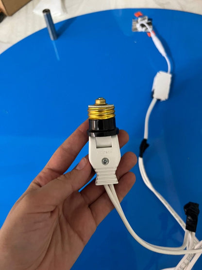 Lampara de techo en forma de sol nubes y arcoiris - Felt Craft RD