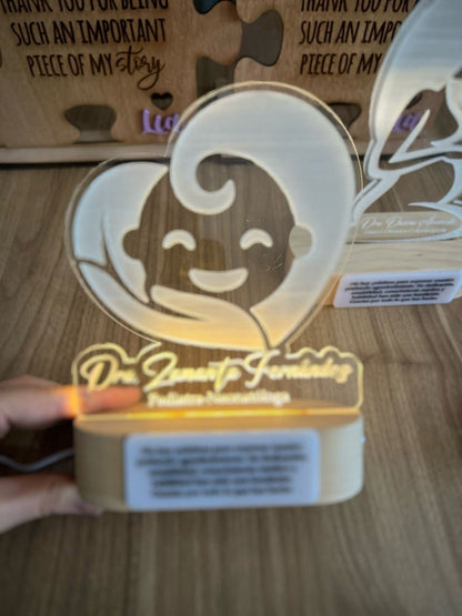 Led lampara decorativa personalizada - Felt Craft RD