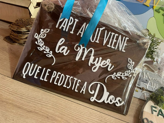 Letrero esposa mujer personalzado - Felt Craft RD