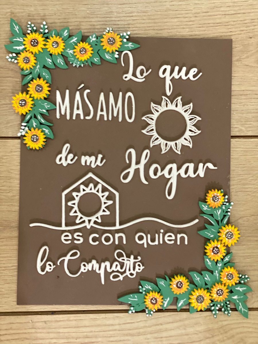 Letrero Personalizable Con Frase - Felt Craft RD