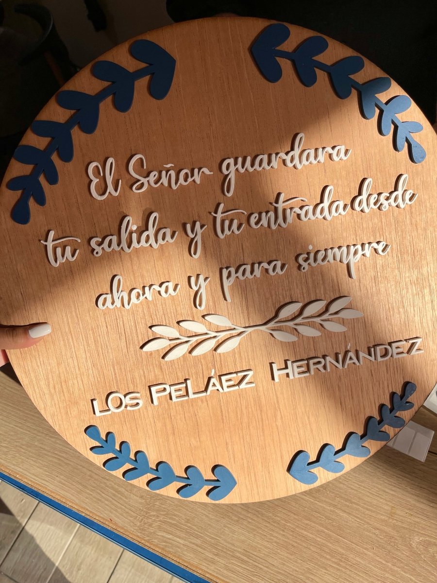 Letreros personalizados con frases - Felt Craft RD