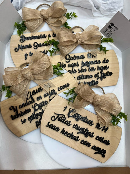 Letteros cristianos personalizados - Felt Craft RD