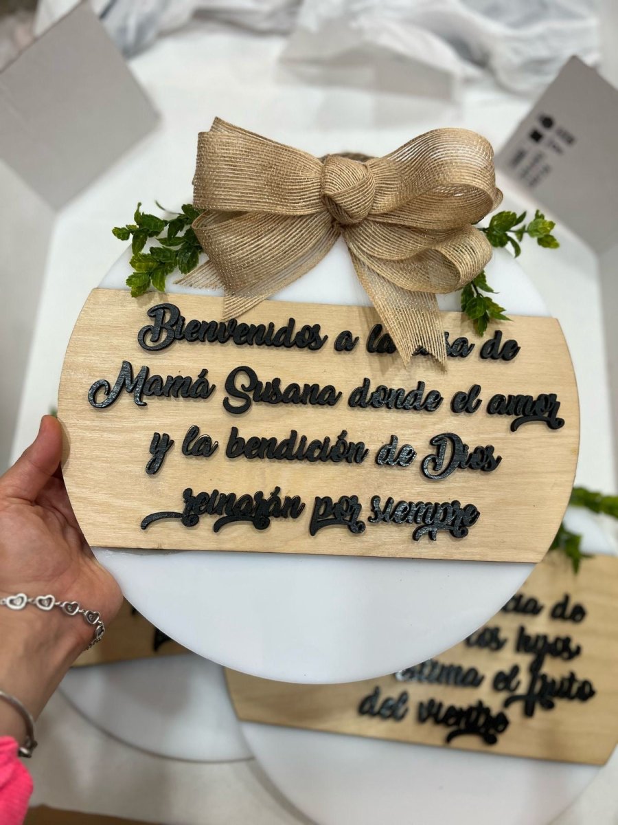 Letteros cristianos personalizados - Felt Craft RD