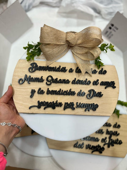 Letteros cristianos personalizados - Felt Craft RD