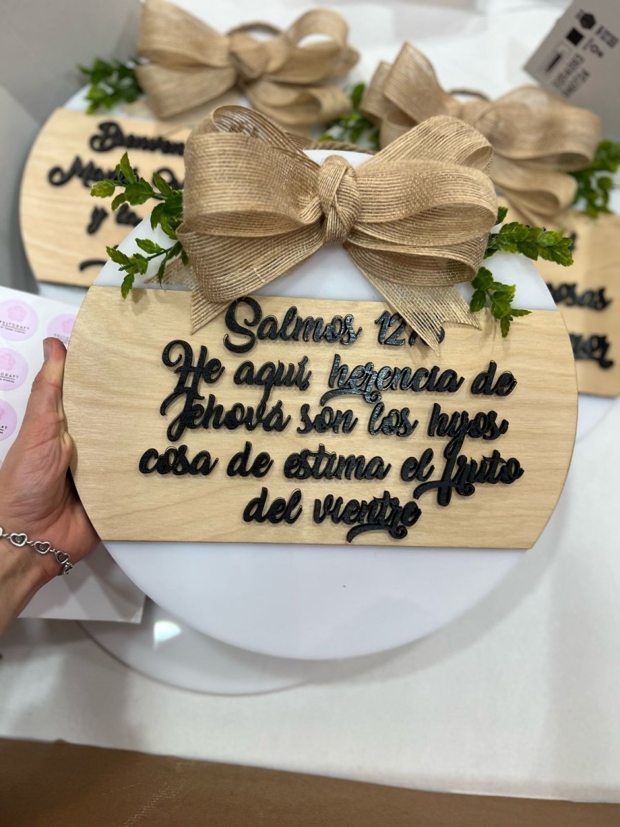 Letteros cristianos personalizados - Felt Craft RD