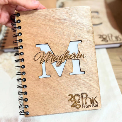 Libreta personalizada en madera - Felt Craft RD