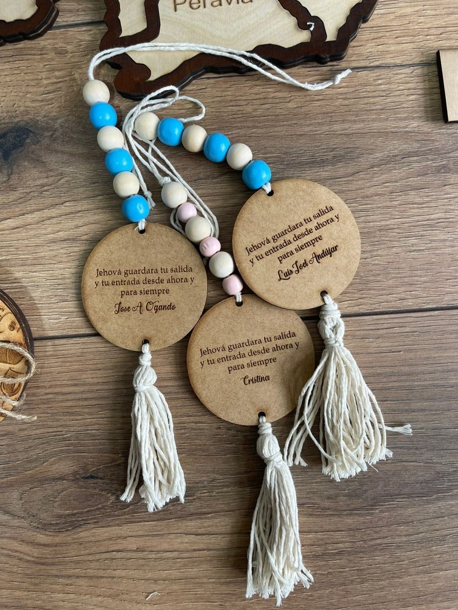 Llavero personalizado bolitas - Felt Craft RD