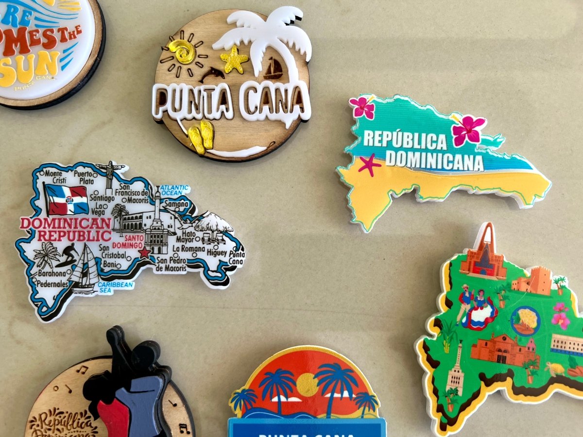 Llavero souvenirs republica dominicana - Felt Craft RD