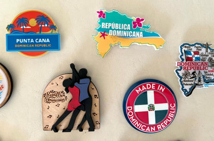 Llavero souvenirs republica dominicana - Felt Craft RD