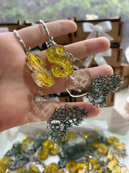 Llaveros en acrilico personalizados - Felt Craft RD