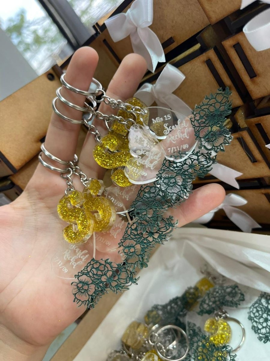 Llaveros en acrilico personalizados - Felt Craft RD