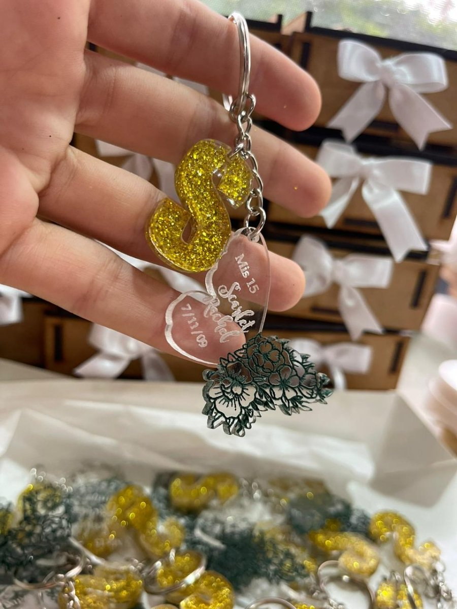 Llaveros en acrilico personalizados - Felt Craft RD