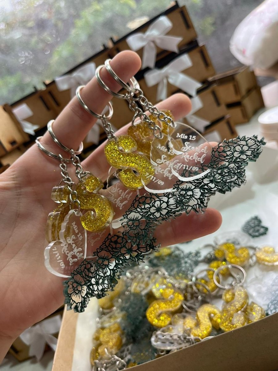 Llaveros en acrilico personalizados - Felt Craft RD