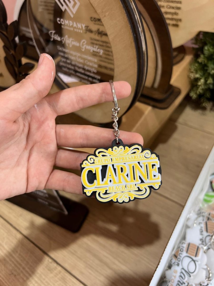 Llavero a color para souvenirs y eventos