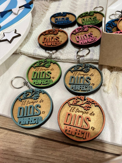 Llavero personalizado pintado para eventos y souvenirs