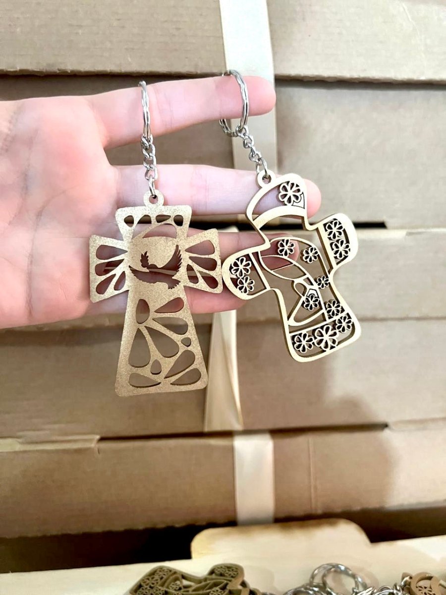 Llaveros personalizados en madera - Felt Craft RD