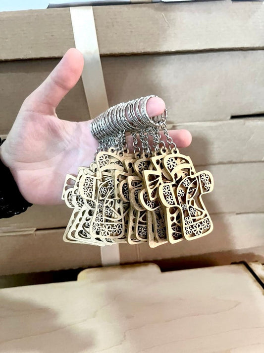 Llaveros personalizados en madera - Felt Craft RD