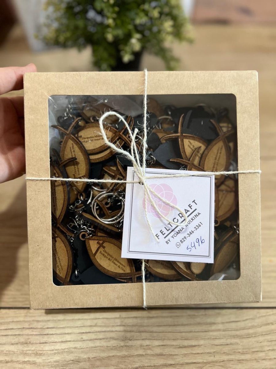 Accesorio en madera personalizado para empresas y clientes