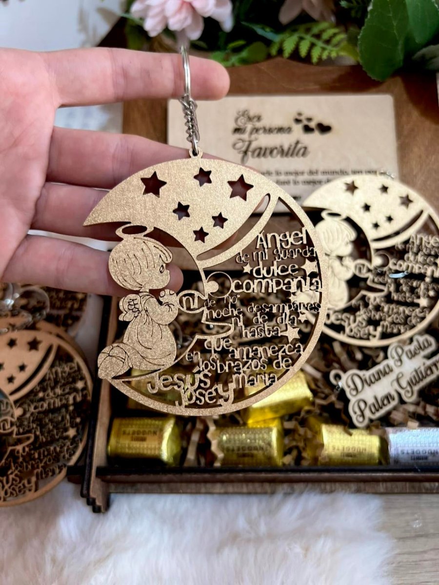 Llaveros regalo bautismo primera comunion - Felt Craft RD