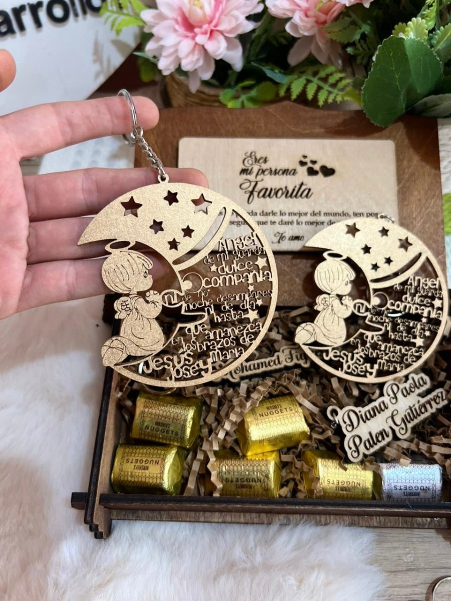 Llaveros regalo bautismo primera comunion - Felt Craft RD