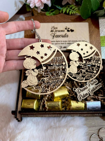 Llaveros regalo bautismo primera comunion - Felt Craft RD