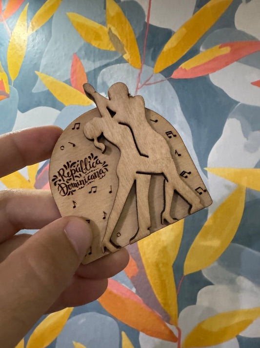 Magneto personalizado en madera - Felt Craft RD