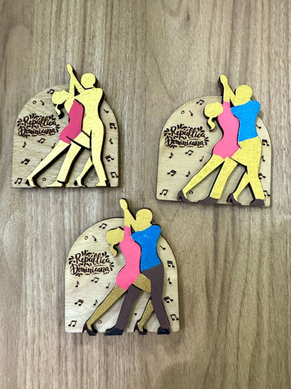 Magneto personalizado en madera - Felt Craft RD