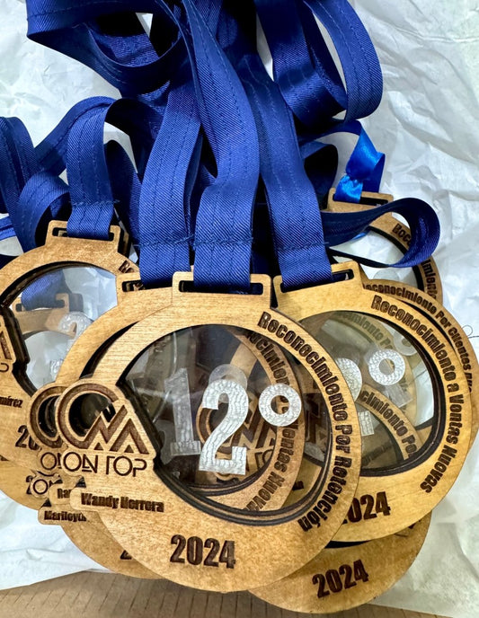 Medalla de reconocimientos personalizadas - Felt Craft RD