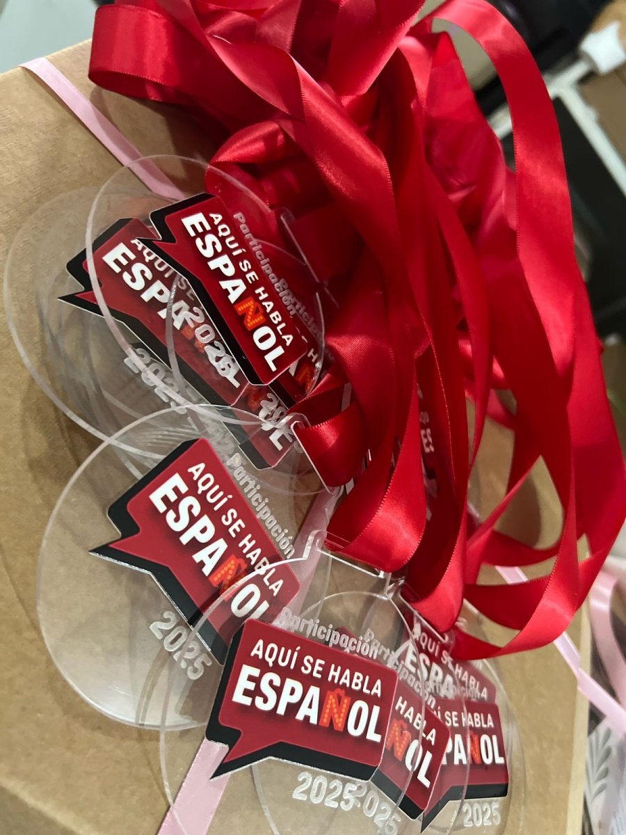 Medalla personalizada reconocimiento - Felt Craft RD