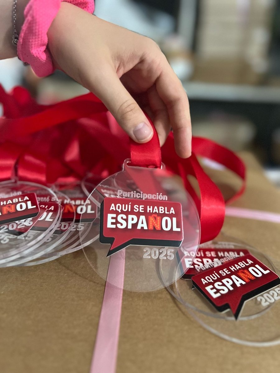 Medalla personalizada reconocimiento - Felt Craft RD