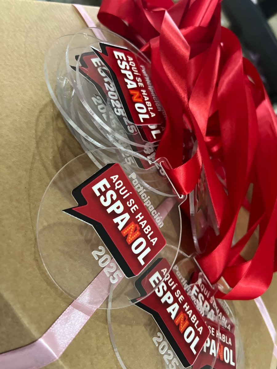 Medalla personalizada reconocimiento - Felt Craft RD