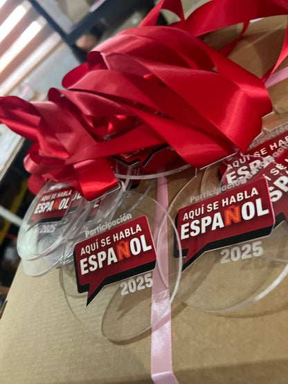 Medalla personalizada reconocimiento - Felt Craft RD