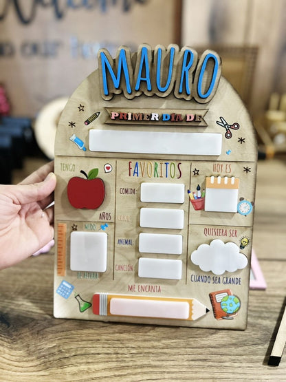 Mi primer dia de clases - Felt Craft RD