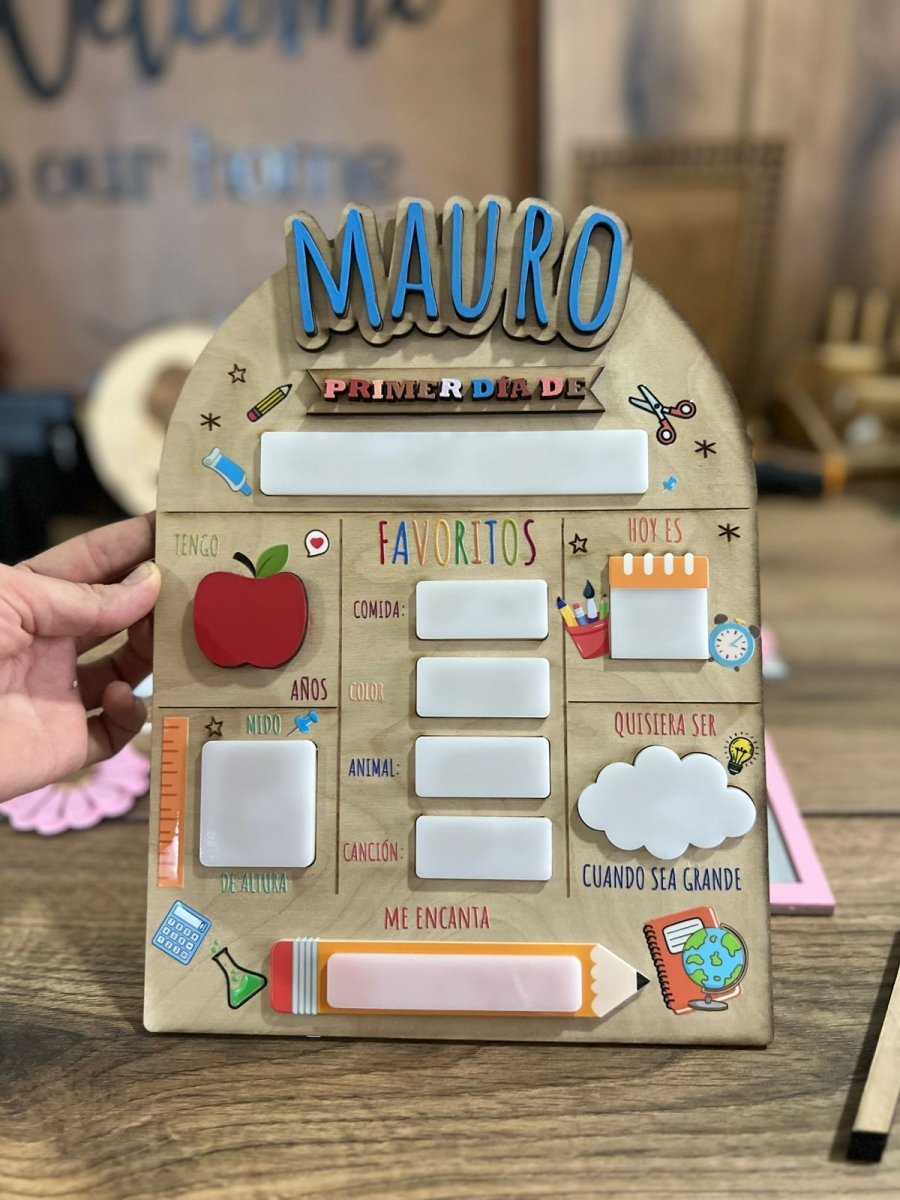 Mi primer dia de clases - Felt Craft RD