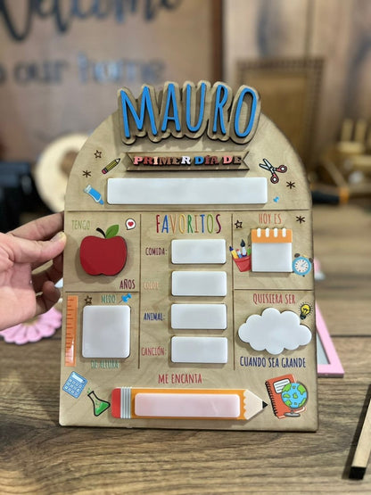 Mi primer dia de clases - Felt Craft RD