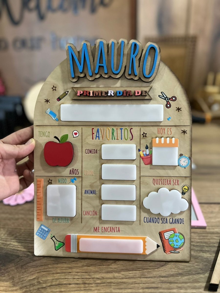 Mi primer dia de clases - Felt Craft RD