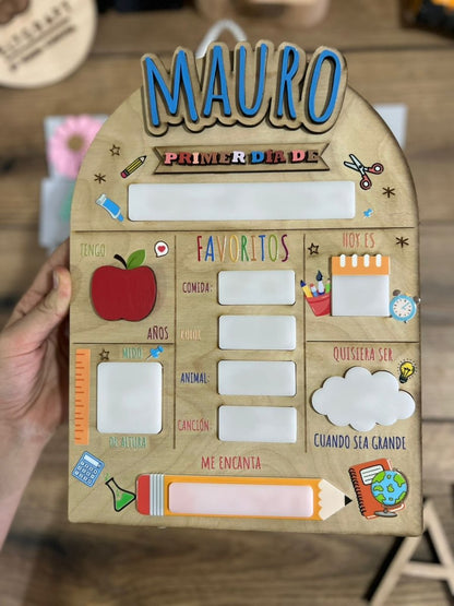 Mi primer dia de clases - Felt Craft RD