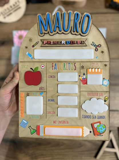 Mi primer dia de clases - Felt Craft RD