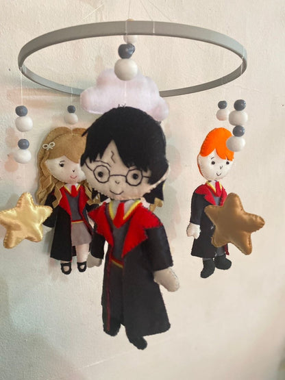 Móvil de cuna de Harry Potter personalizado para decoración de habitación - Felt Craft RD