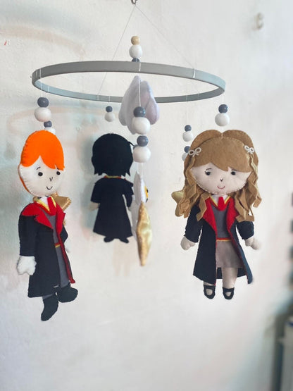 Móvil de cuna de Harry Potter personalizado para decoración de habitación - Felt Craft RD