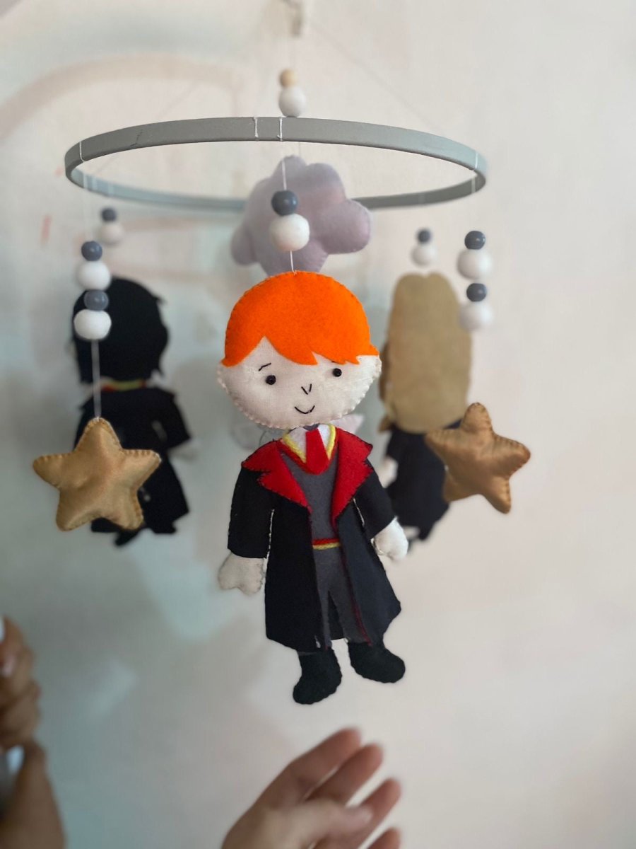 Móvil de cuna de Harry Potter personalizado para decoración de habitación - Felt Craft RD