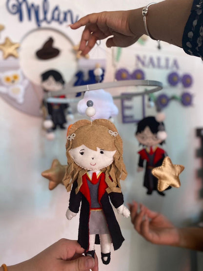 Móvil de cuna de Harry Potter personalizado para decoración de habitación - Felt Craft RD