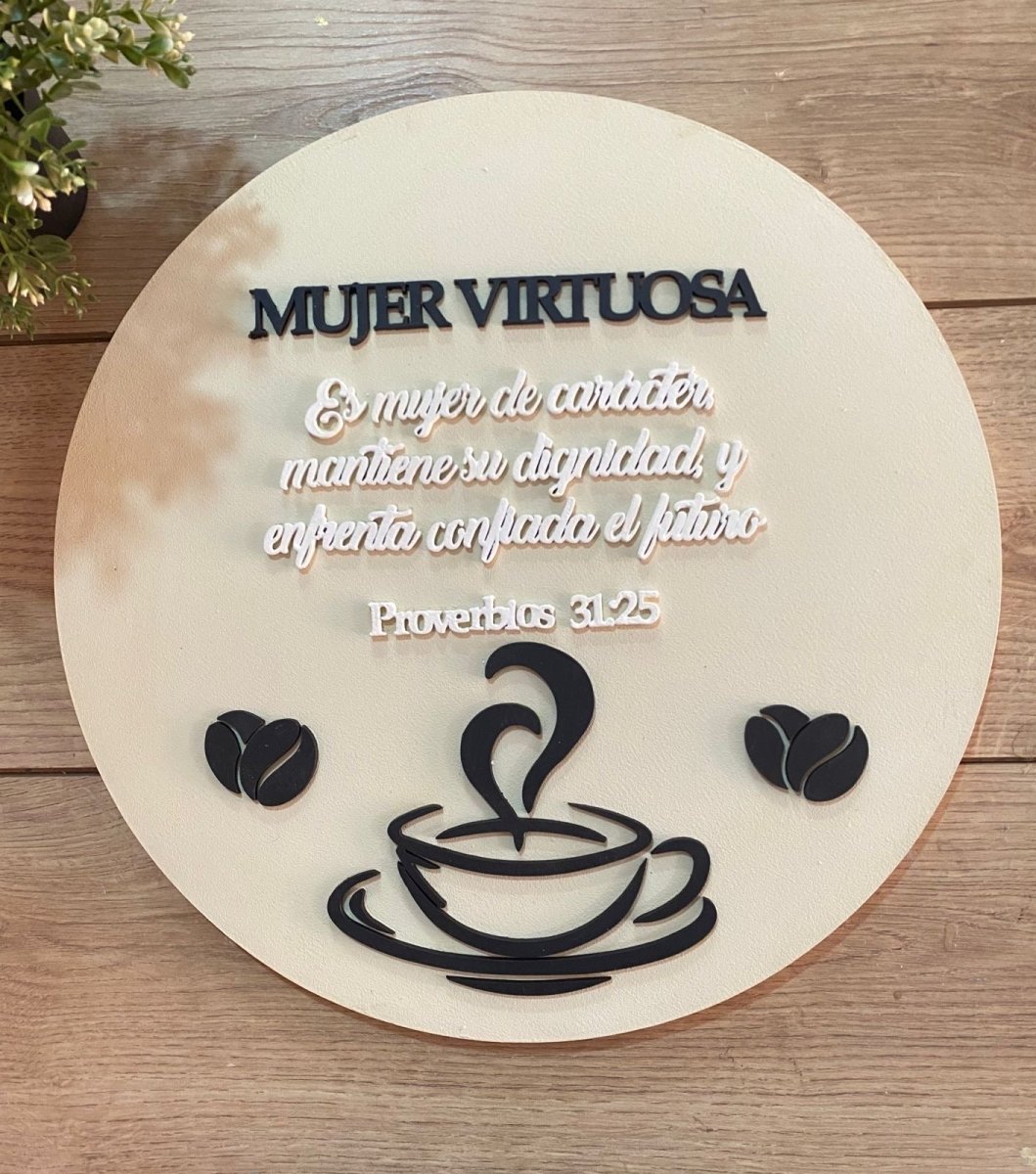 Mujer Virtuosa Hanger - Felt Craft RD