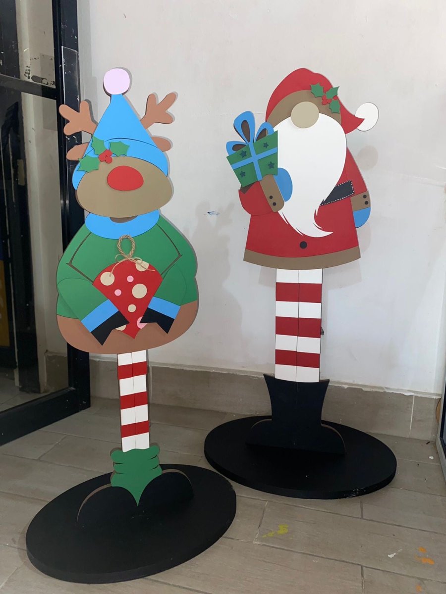 Muñecos Stand Navideño - Felt Craft RD