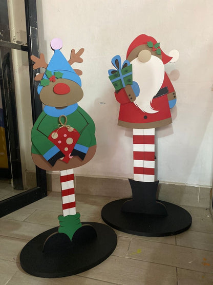 Muñecos Stand Navideño - Felt Craft RD