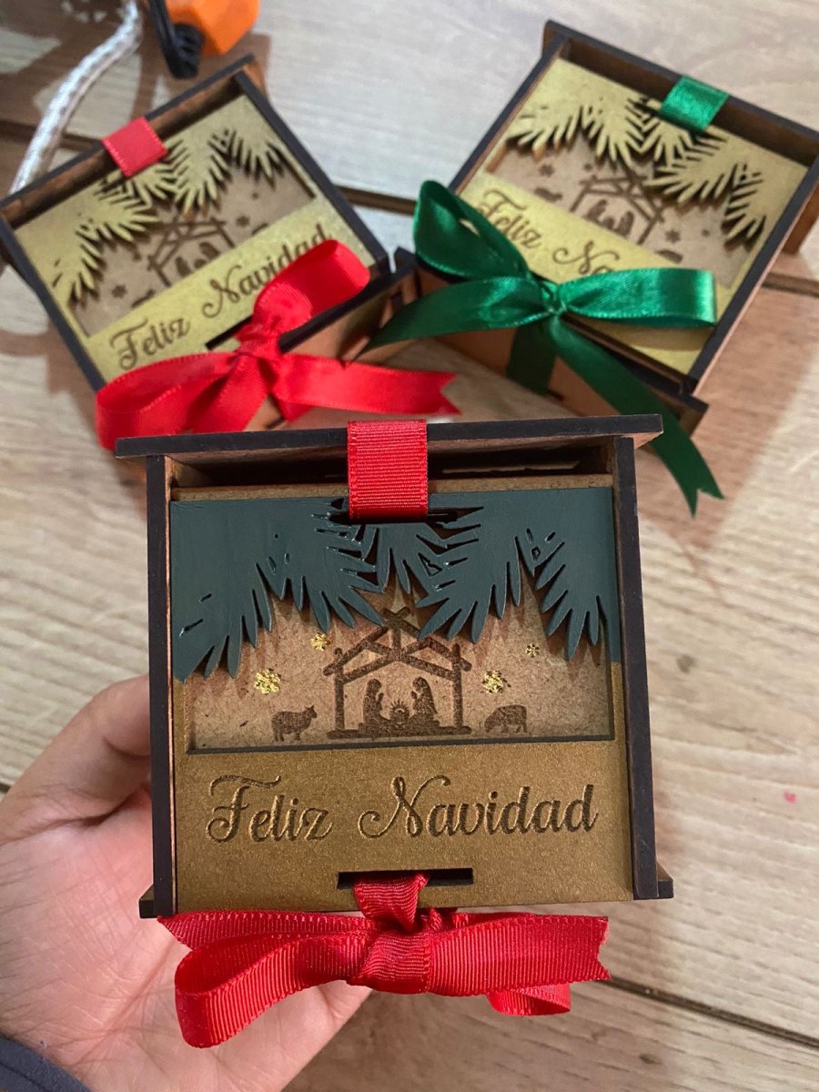 Navidad Mini Box - Felt Craft RD