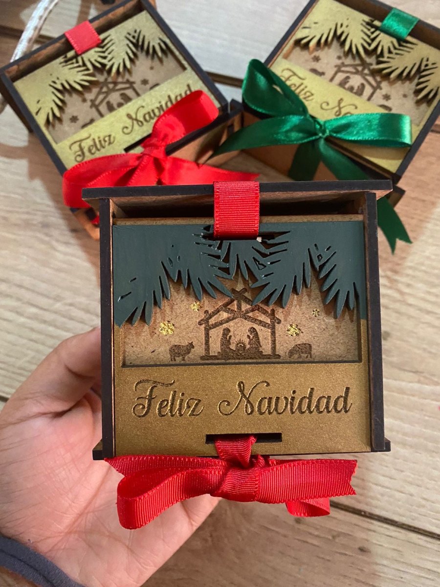 Navidad Mini Box - Felt Craft RD