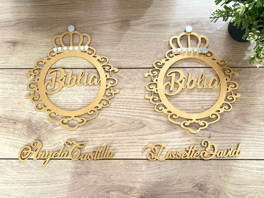 Nombre en madera personalizado para bebé